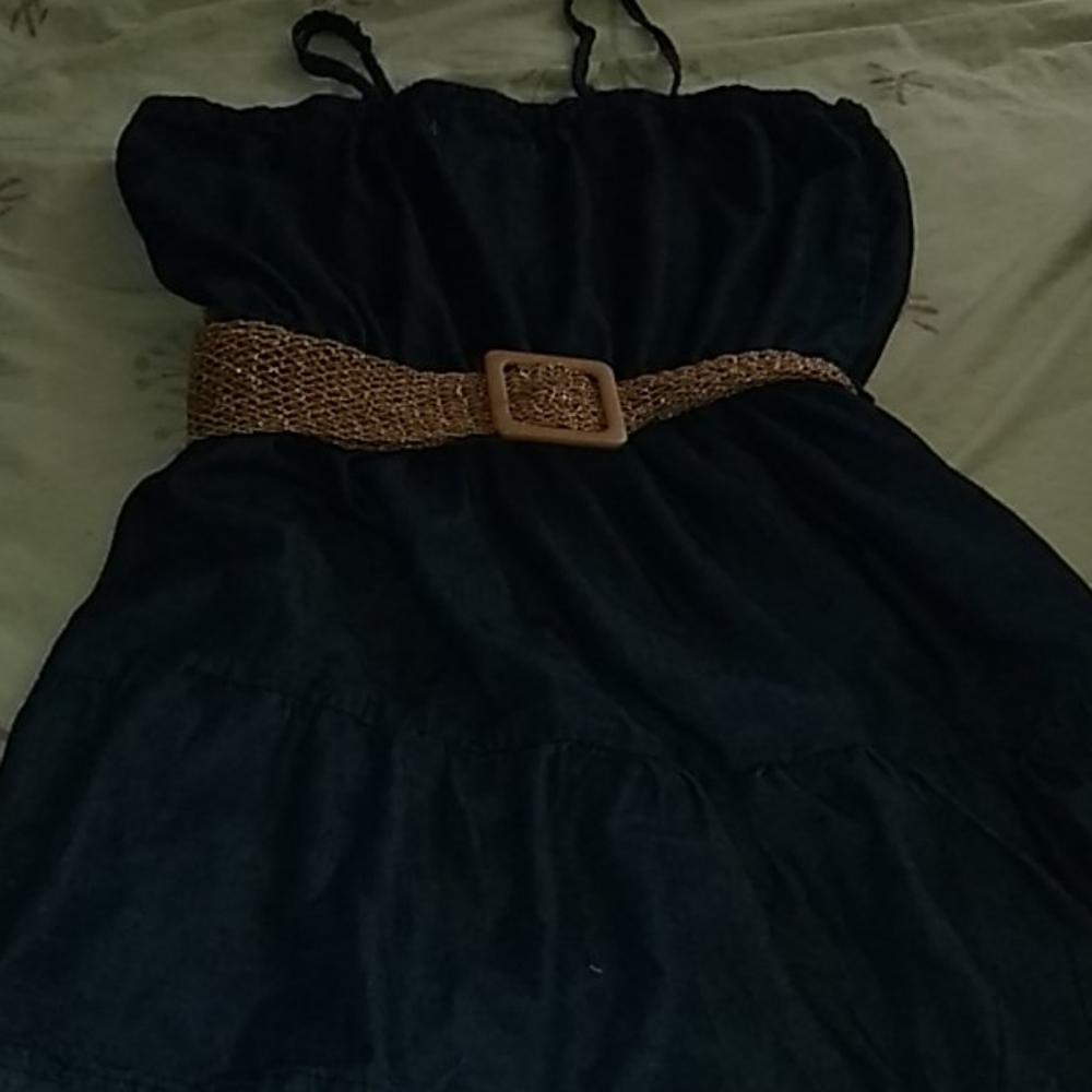 Denim dress